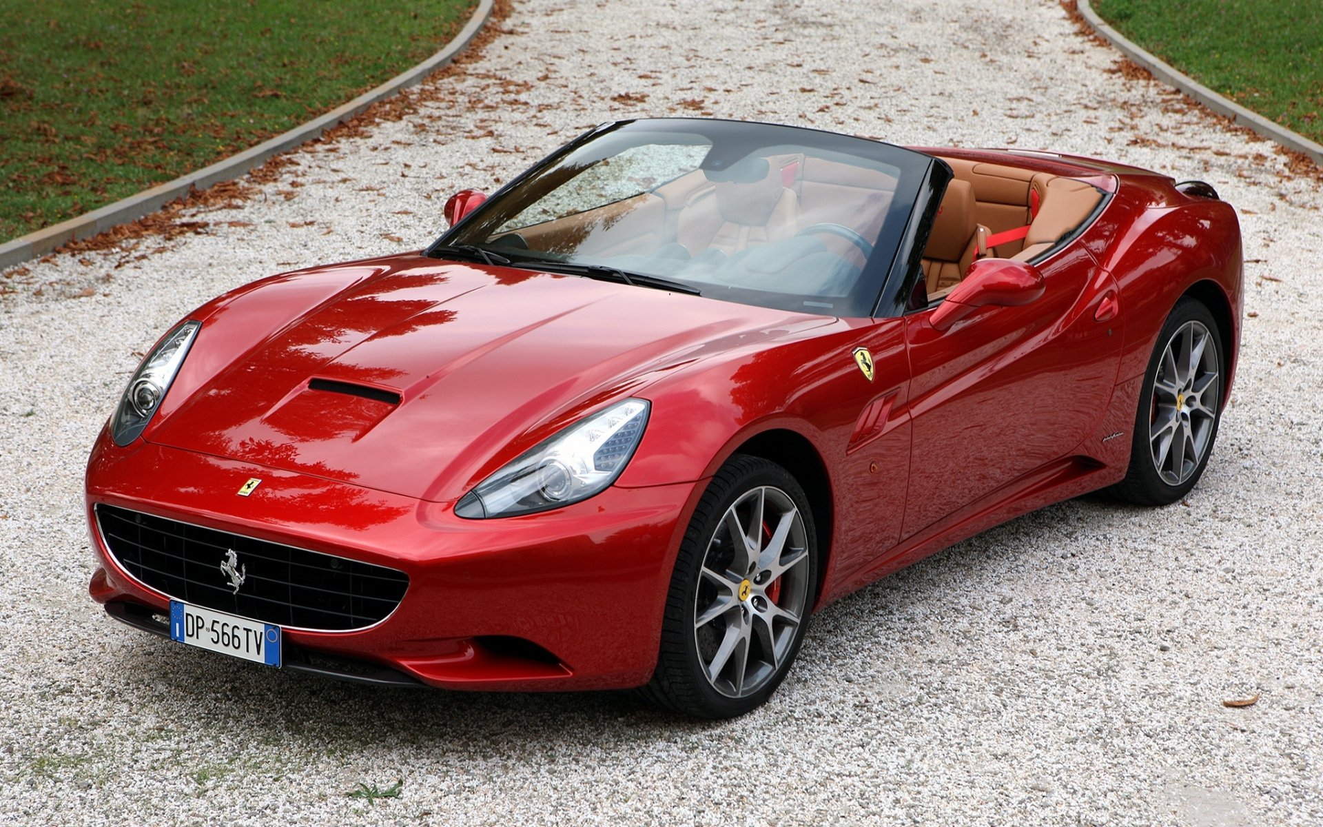 ferrari california ferrari superdeportivo rojo delantero