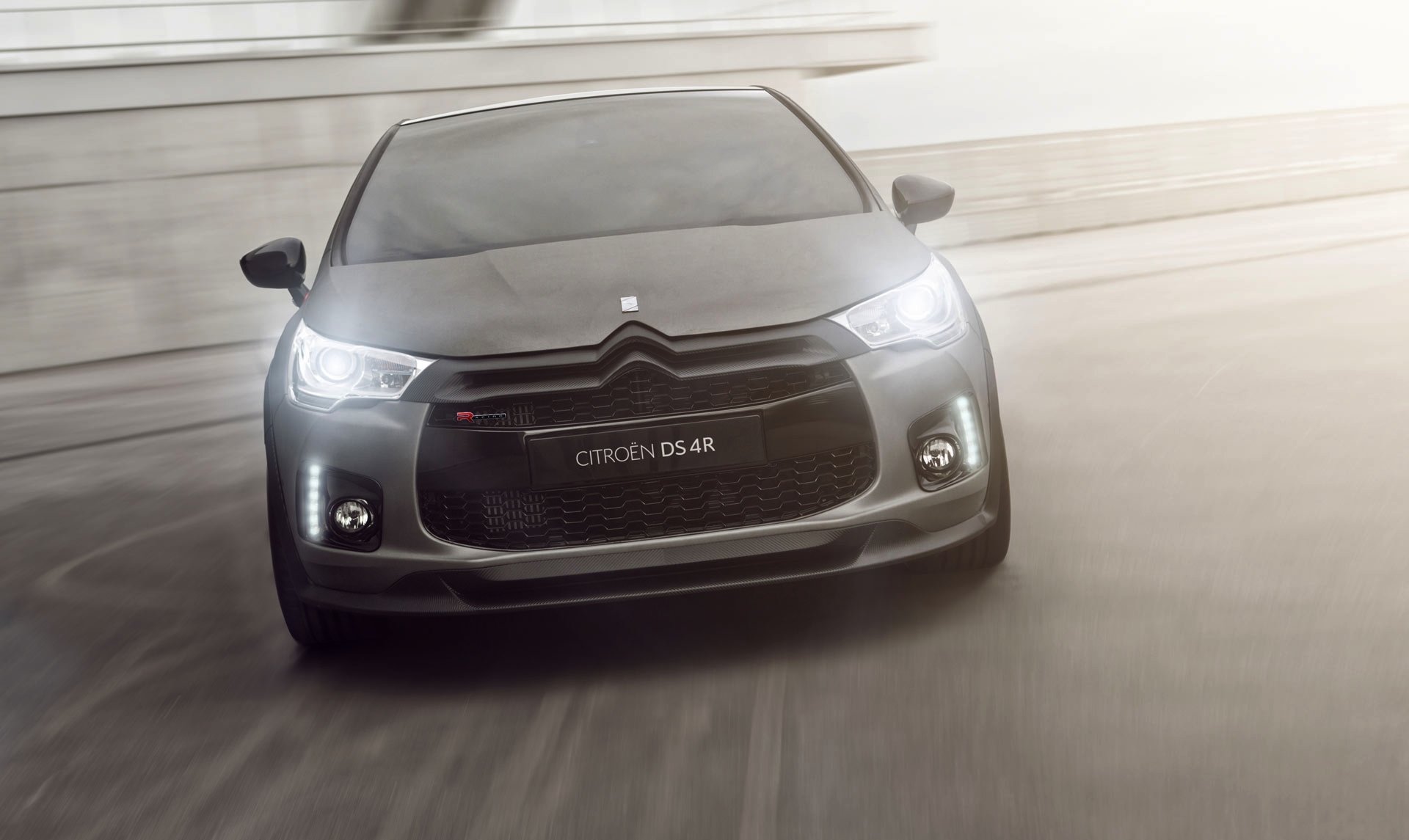 citroen ds4 ds 4r sport concept auto logo phares capot