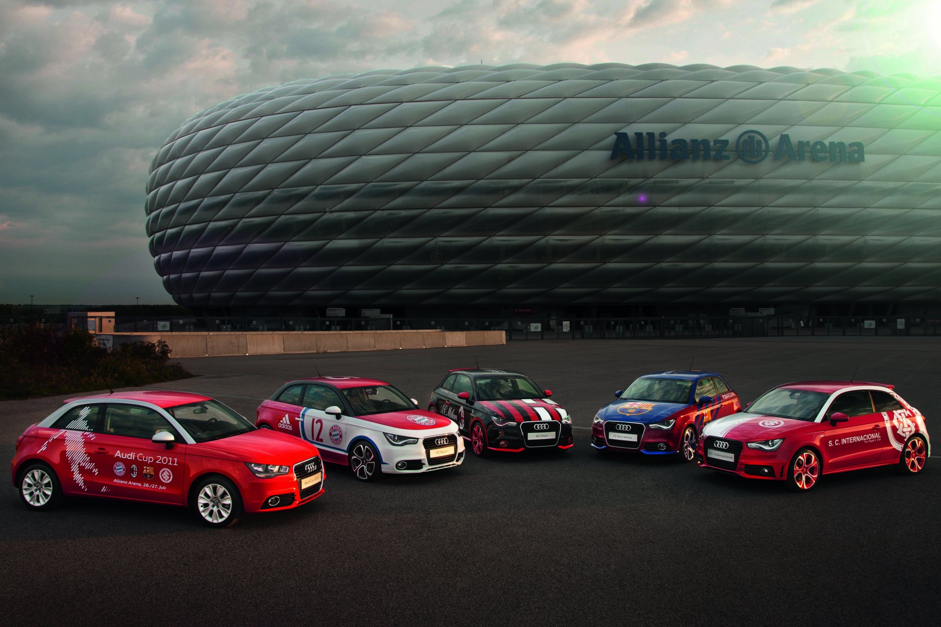 allianz arena allianz arena audi auto audi coppa audi