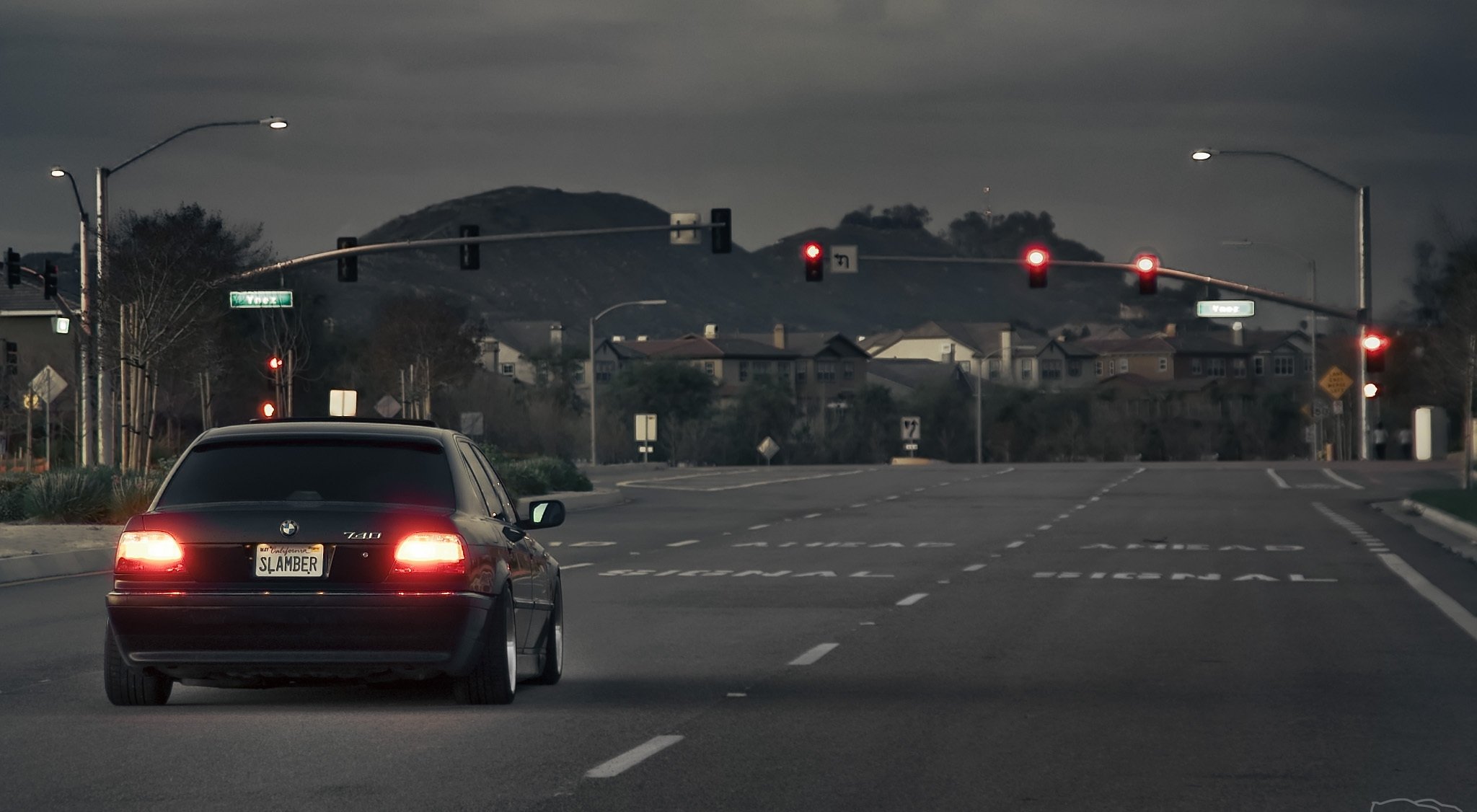 bmw 740 e38 dylan leff boomer sette cerchi messa a punto strada