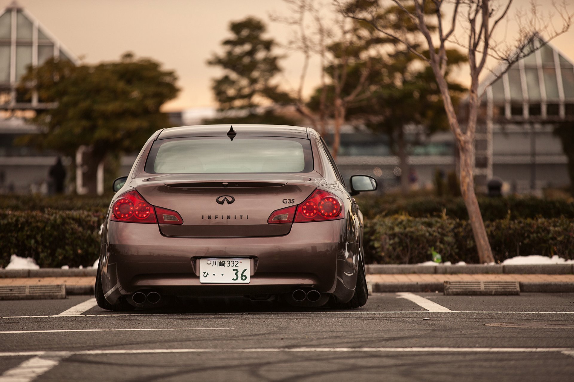 infiniti g35 posición bajo infiniti tuning