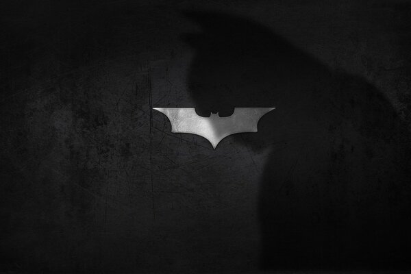 Batman a le logo du chevalier noir