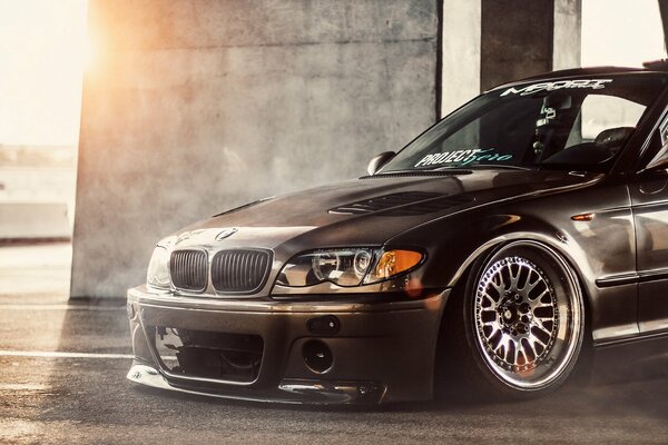 Tuned BMW M3 3B in Sunlight