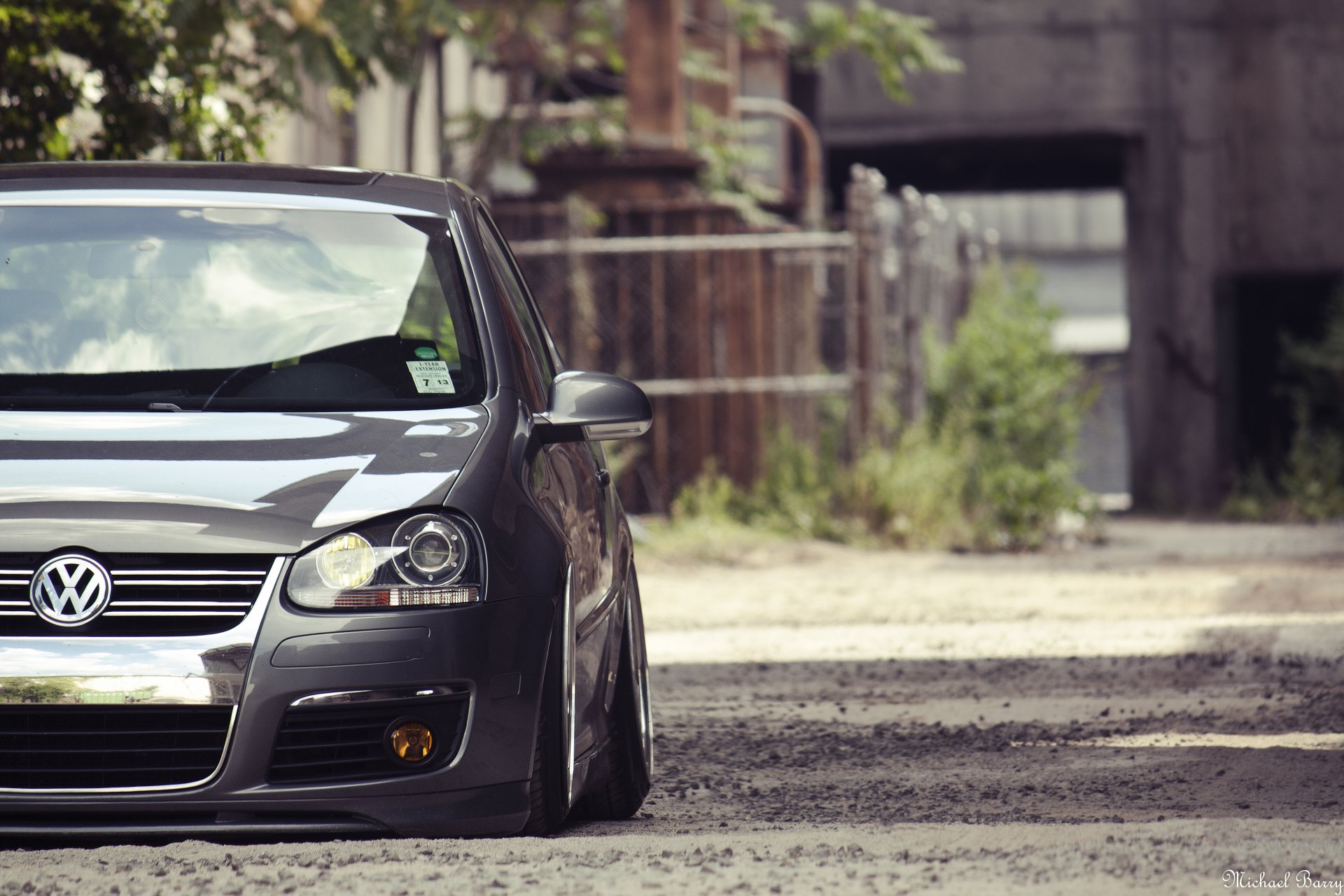 volkswagen golf gti niedrig front tuning