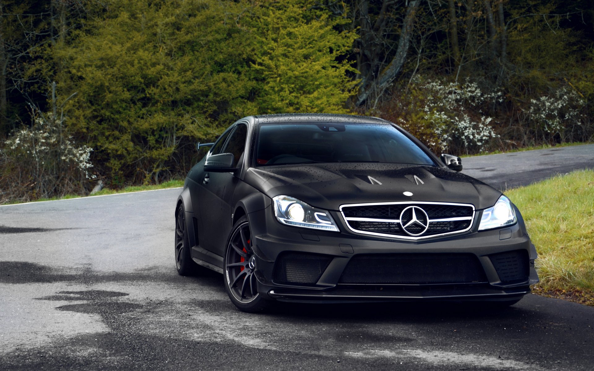 mercedes c63 black series amg mercedes coupé messa a punto