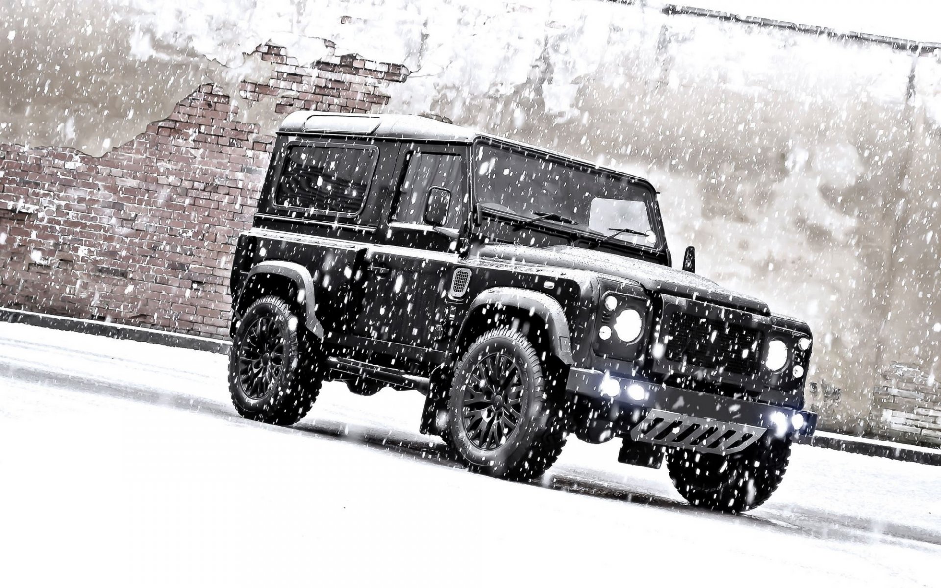 land rover defender kahn tuning land rover jeep suv snow