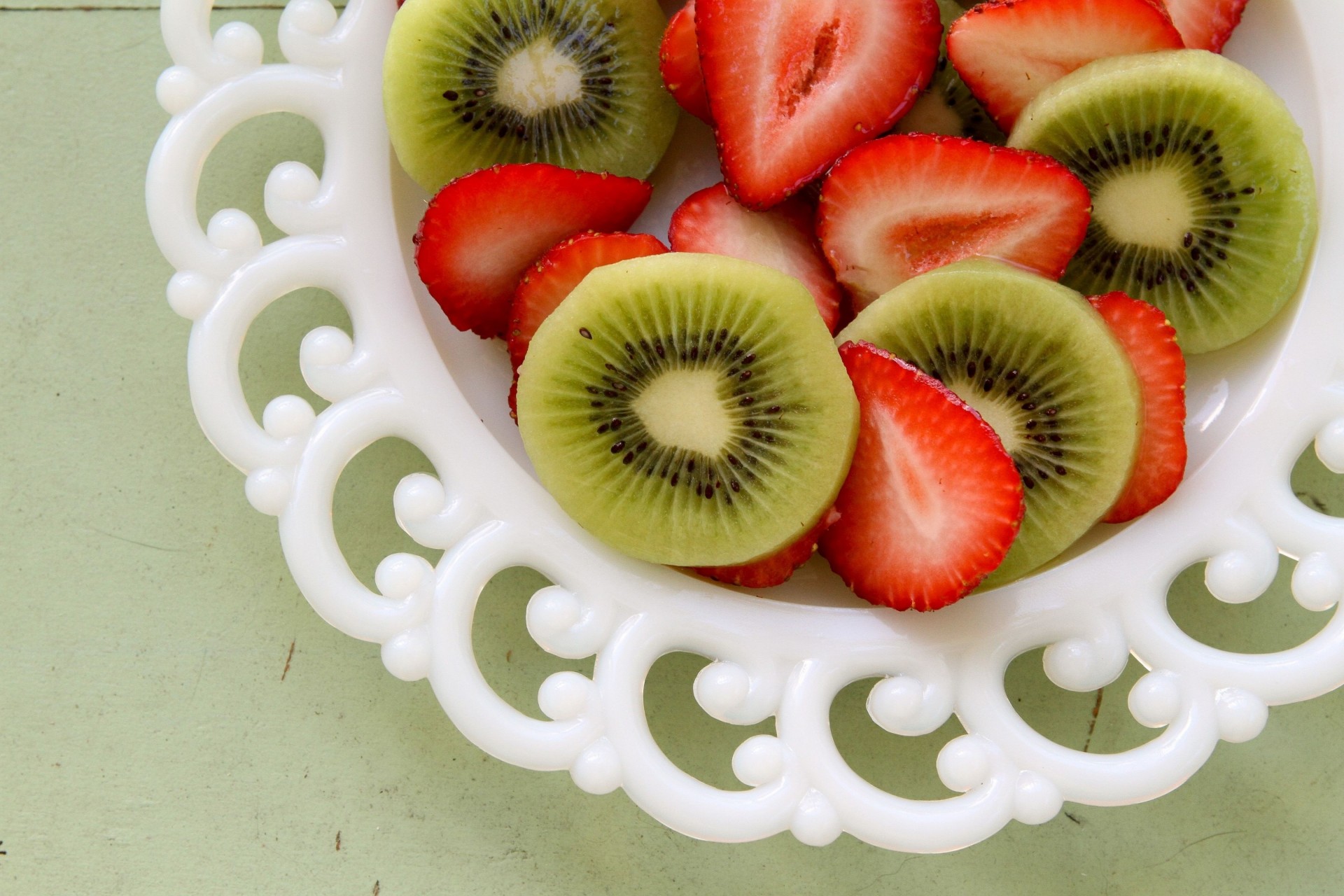 kiwi erdbeeren