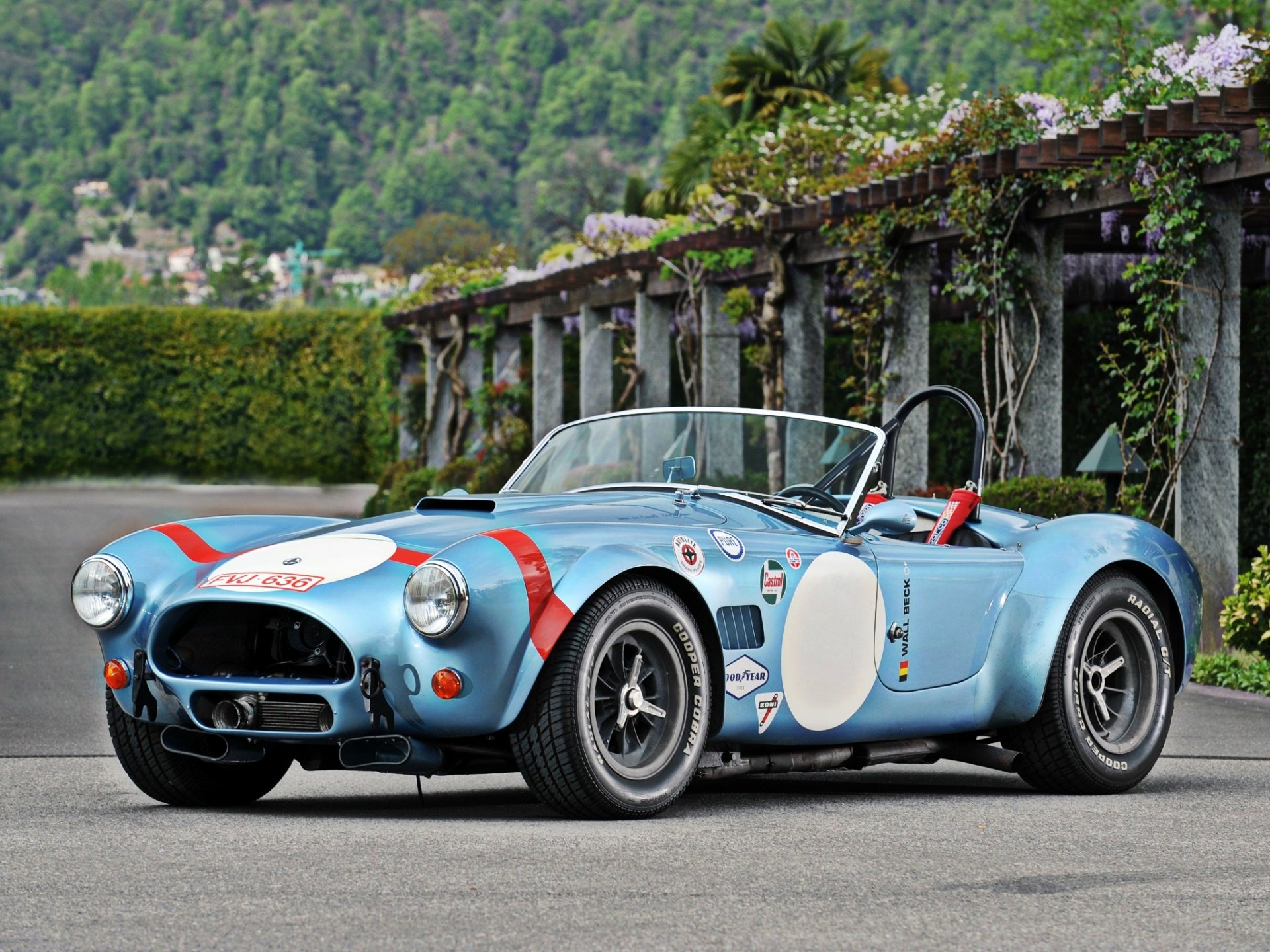 ford shelby cobra sompetition hdr roadster 1964 papier peint voiture