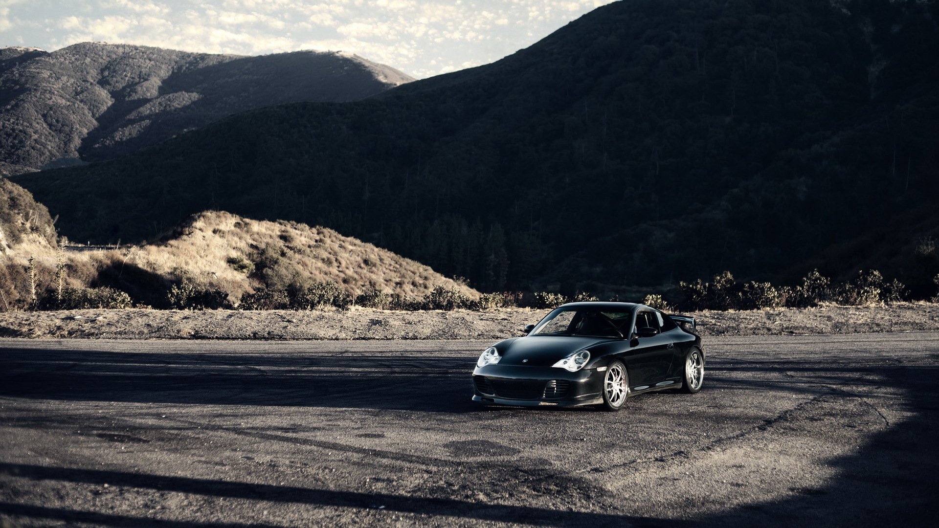 porsche carrera 9114s порше спорткар каррера природа горы