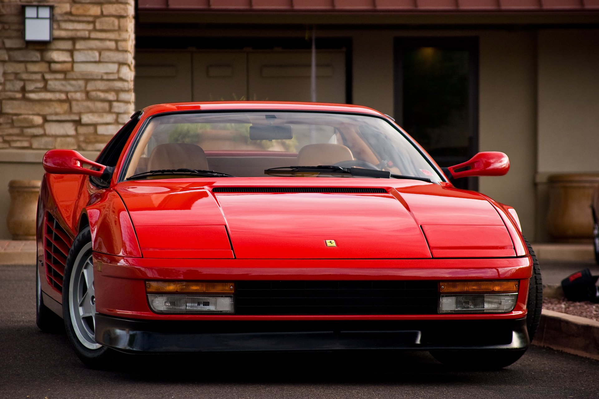 ferrari testarossa rosso costruzione ferrari testarossa rosso