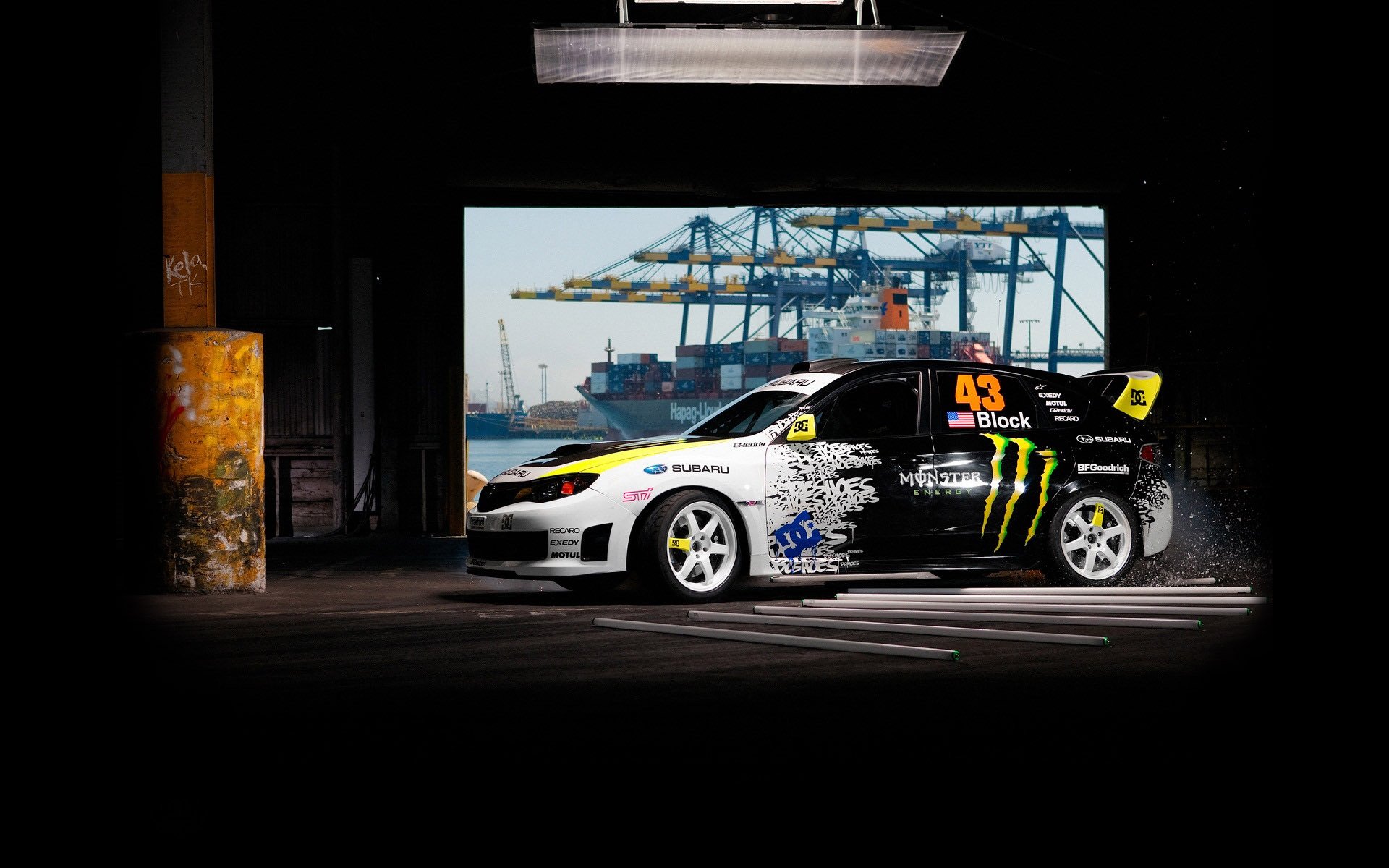 ubaru impreza wrx sti ken block subaru impreza gymkhana gymkhana skid drift background