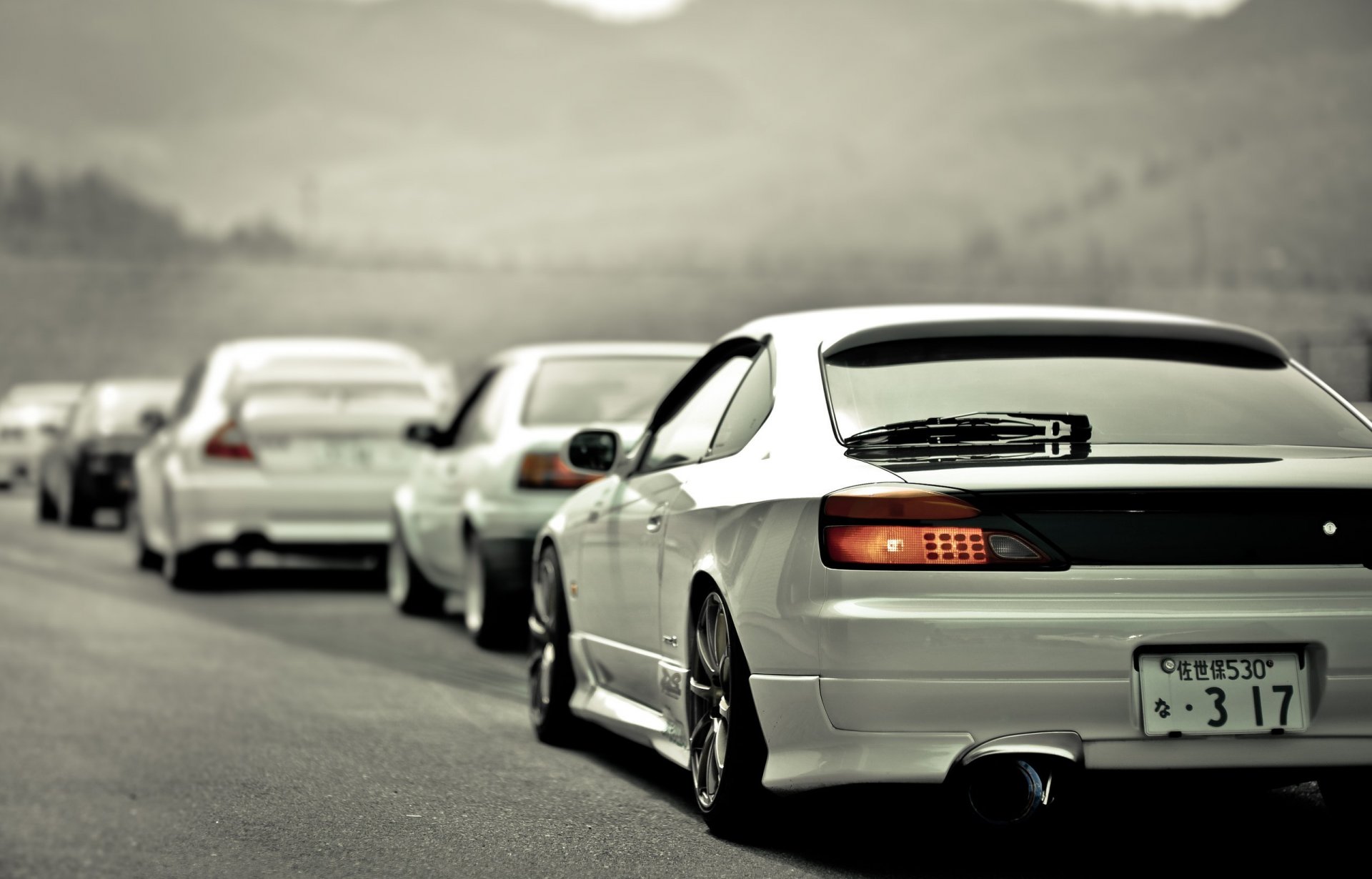 nissan silvia s15 tuning white light exhaust room