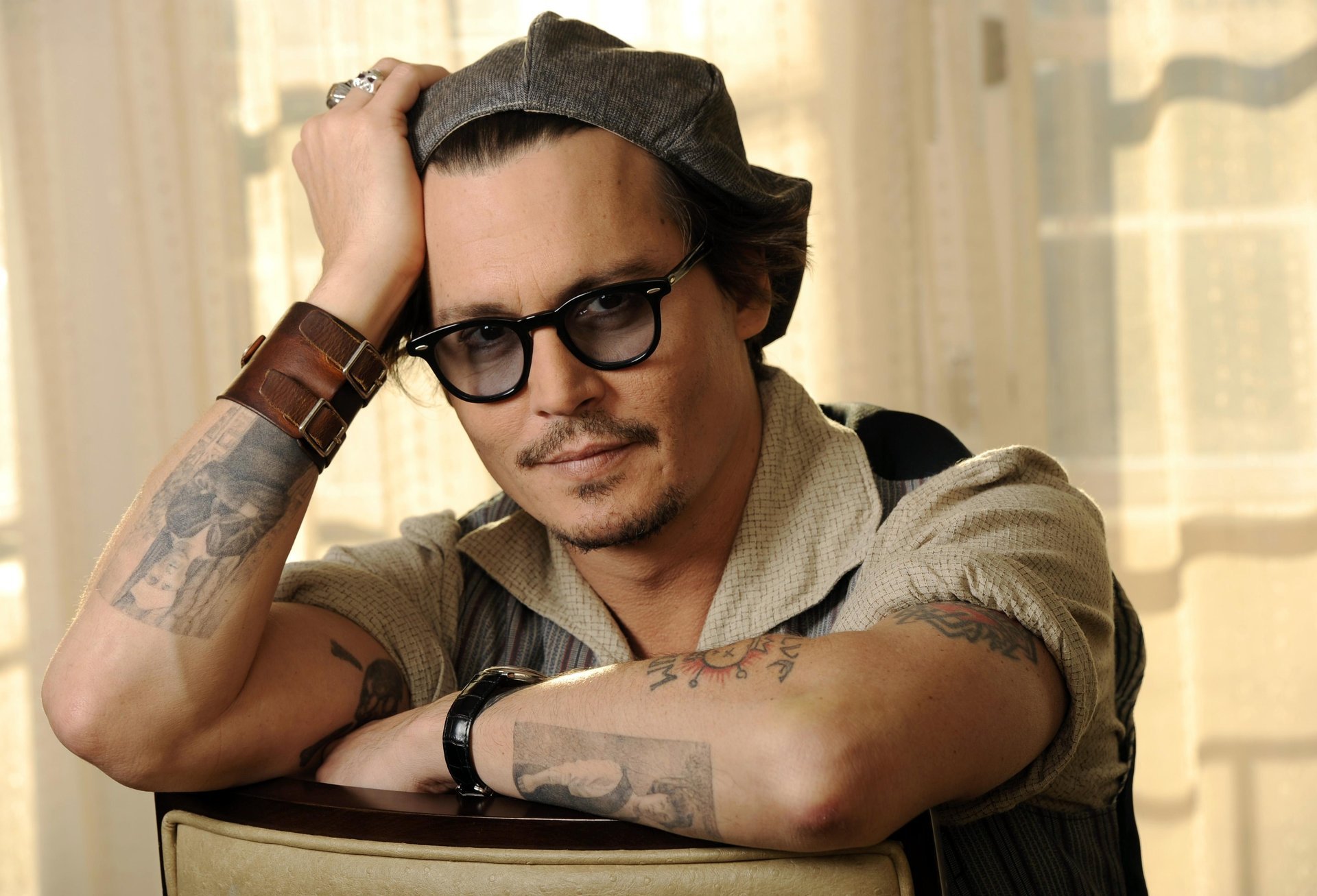 gafas glasses actor johnny depp actor johnny depp