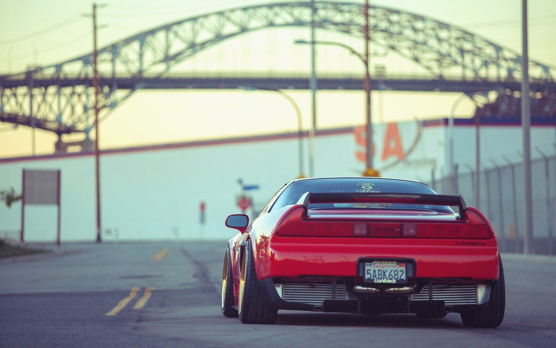 car wallpaper acura nsx jdm tuning red automotive desktop acura red car rear