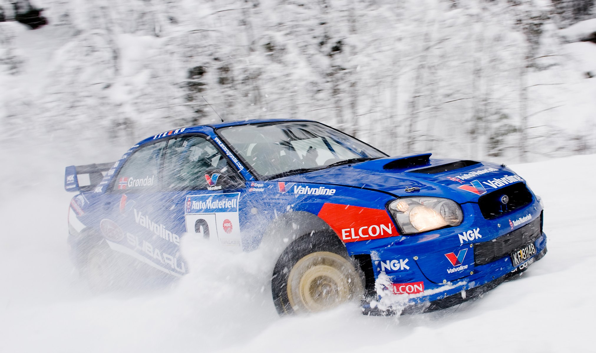 ubaru impreza wrx auto wrc rally blu neve inverno sport gara auto subaru