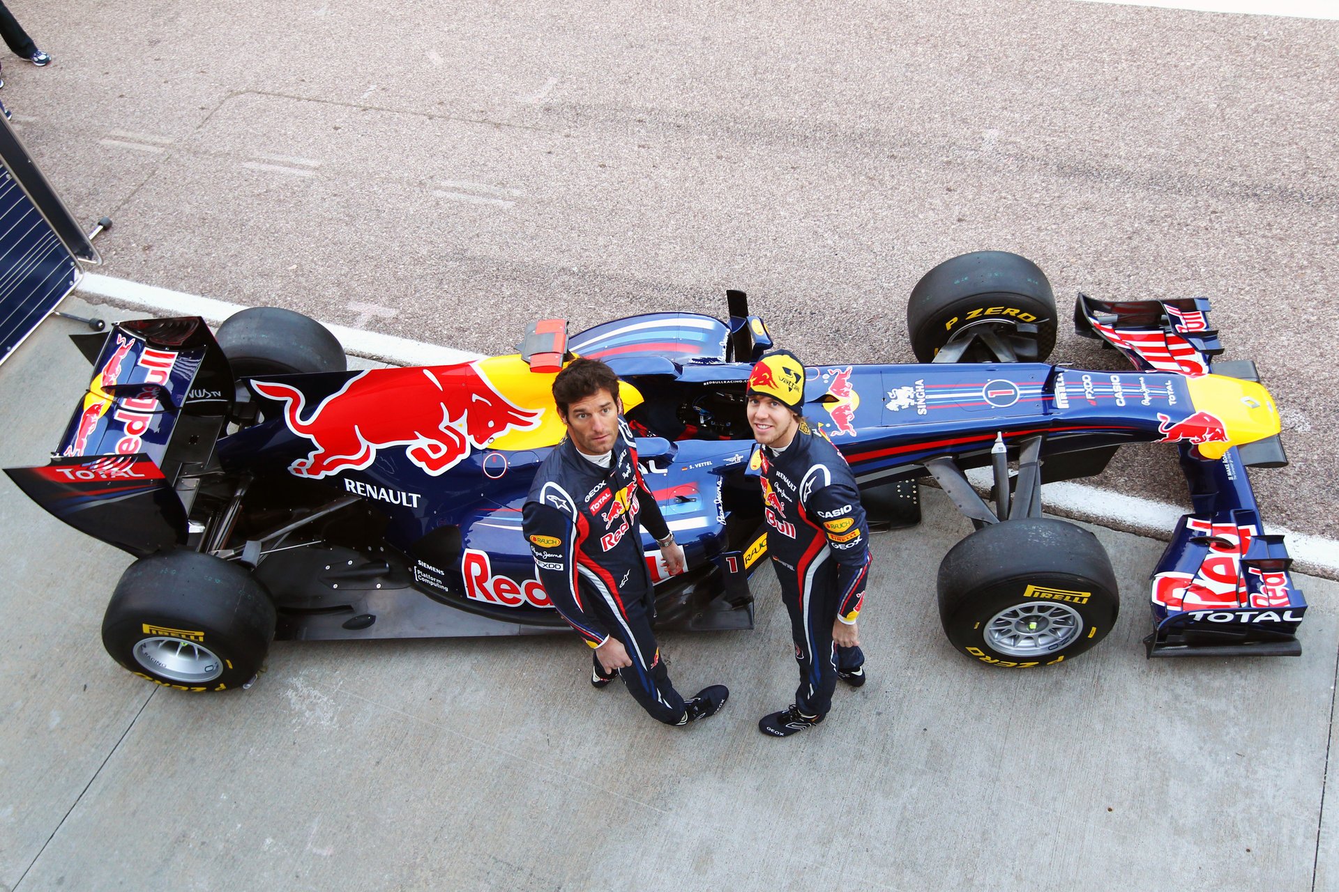 mark webber red bull red bull car sebastian vettel