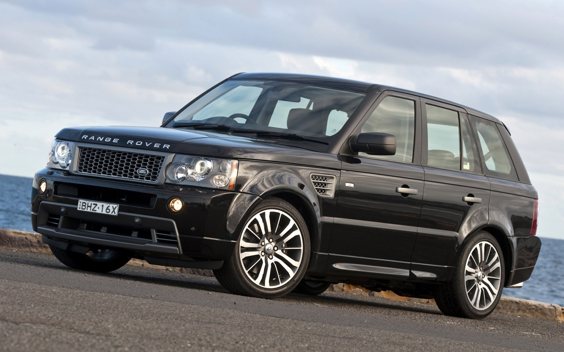 land rover range rover sport stormer land rover renge rover jeep anteriore cielo