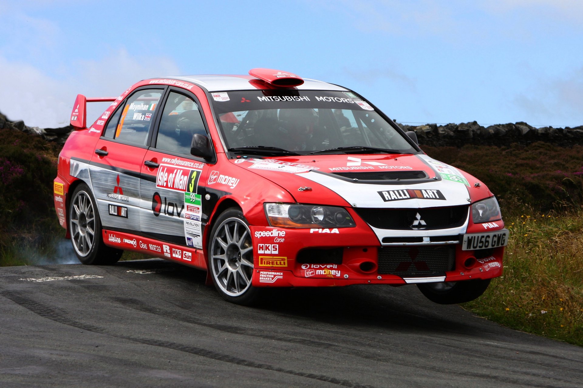 mitsubishi mitsubishi evo rally evolution wrc rosso auto macchina rosso ruote