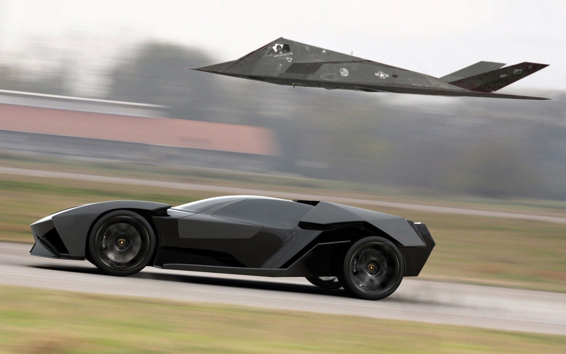 profil ankonian fighter lamborghini concept styl prędkość