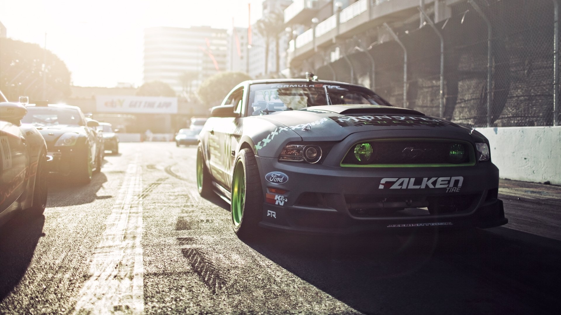 формула d ford mustang джиттин falken monster energy форд мустанг