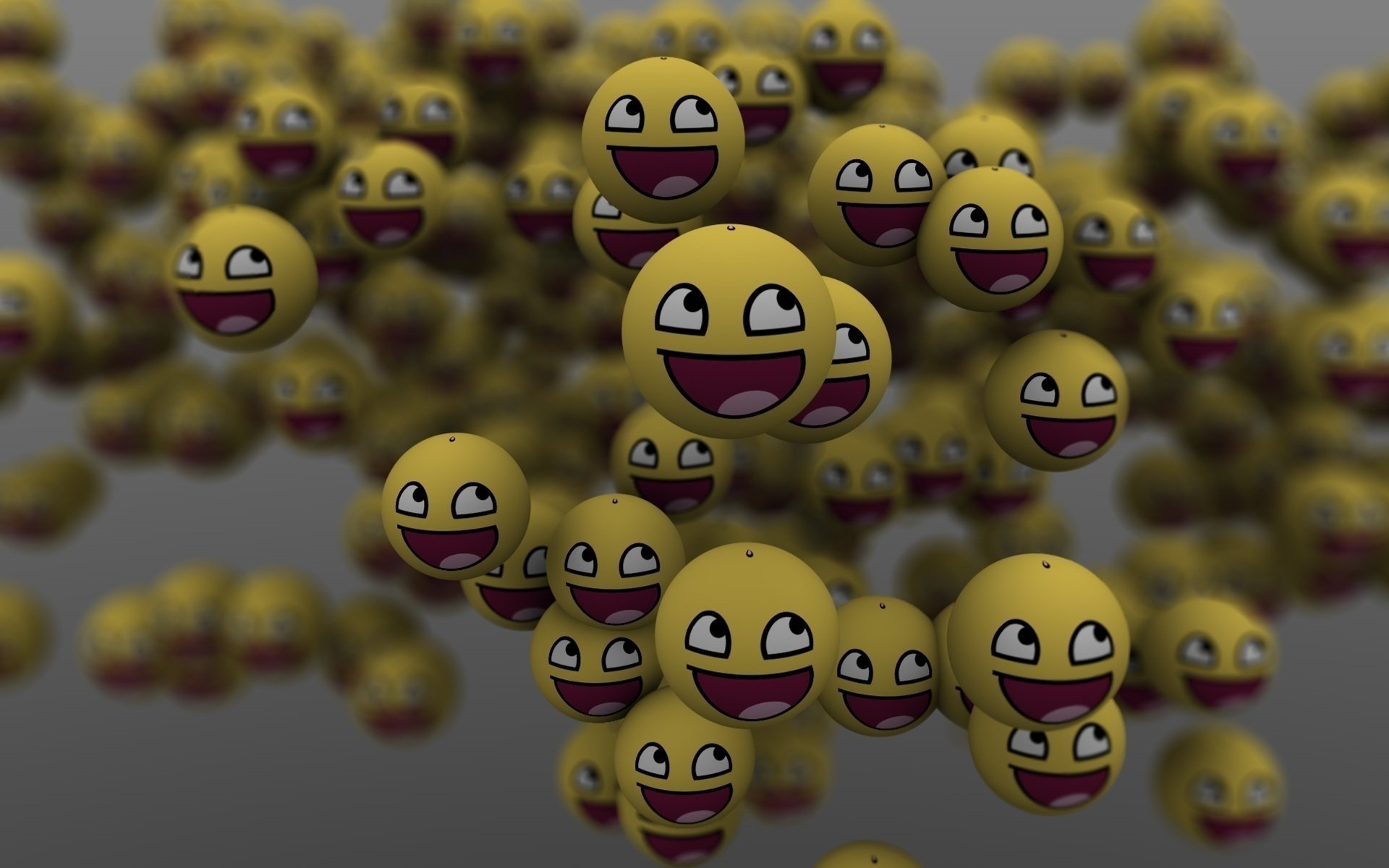 muchos emoticonos bolas sonrisa