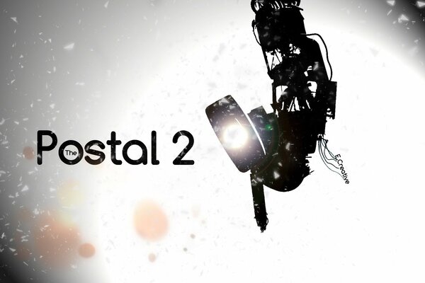 Robot del juego Postal 2 colgando