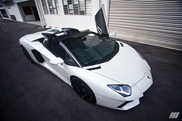 Lamborghini aventador LP700-4 white in malaysia