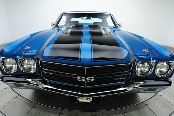 Aesthetics of Chevrolet Cheville blue