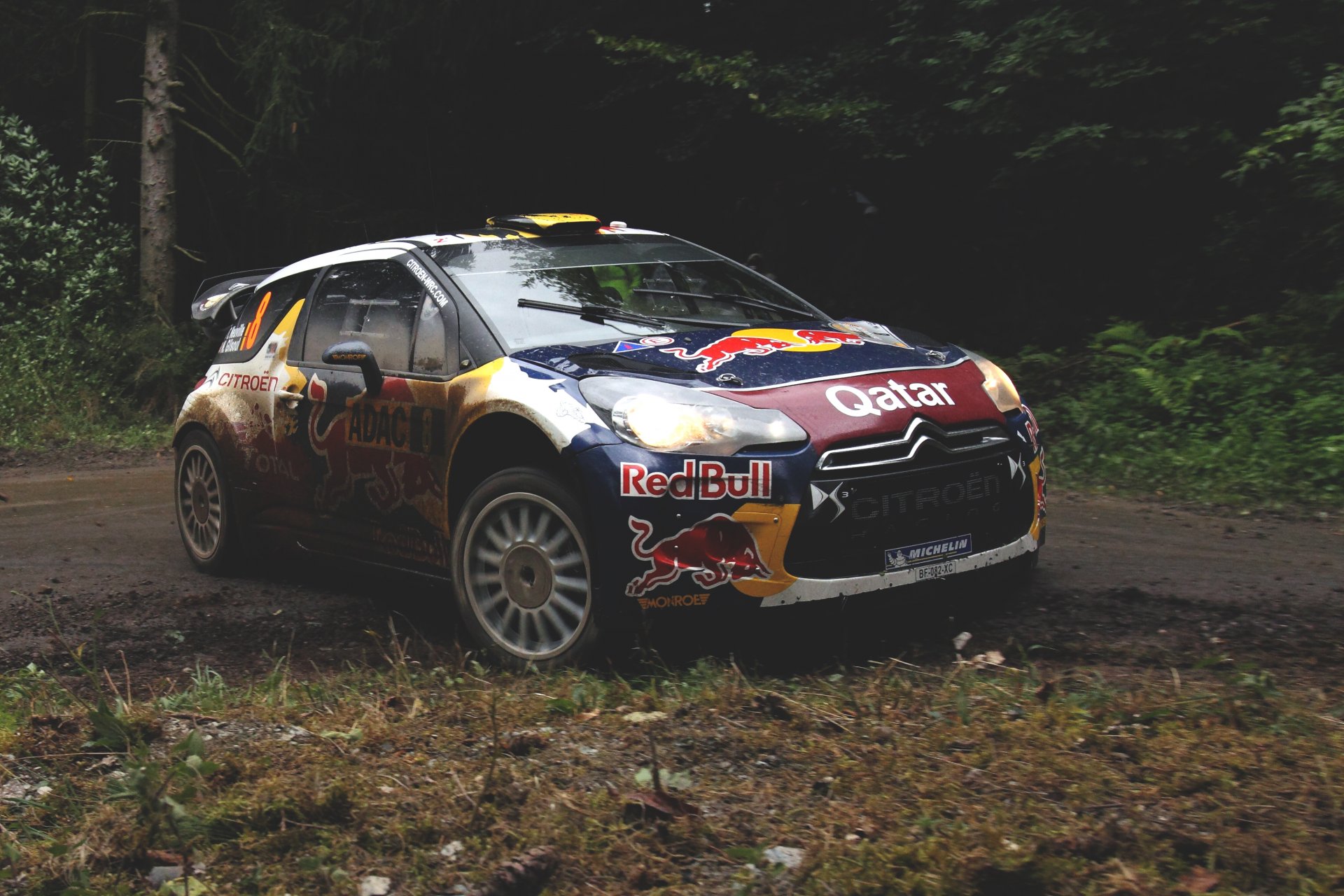 citroen ds3 wrc rally corsa rosso toro citroen rally corsa foresta