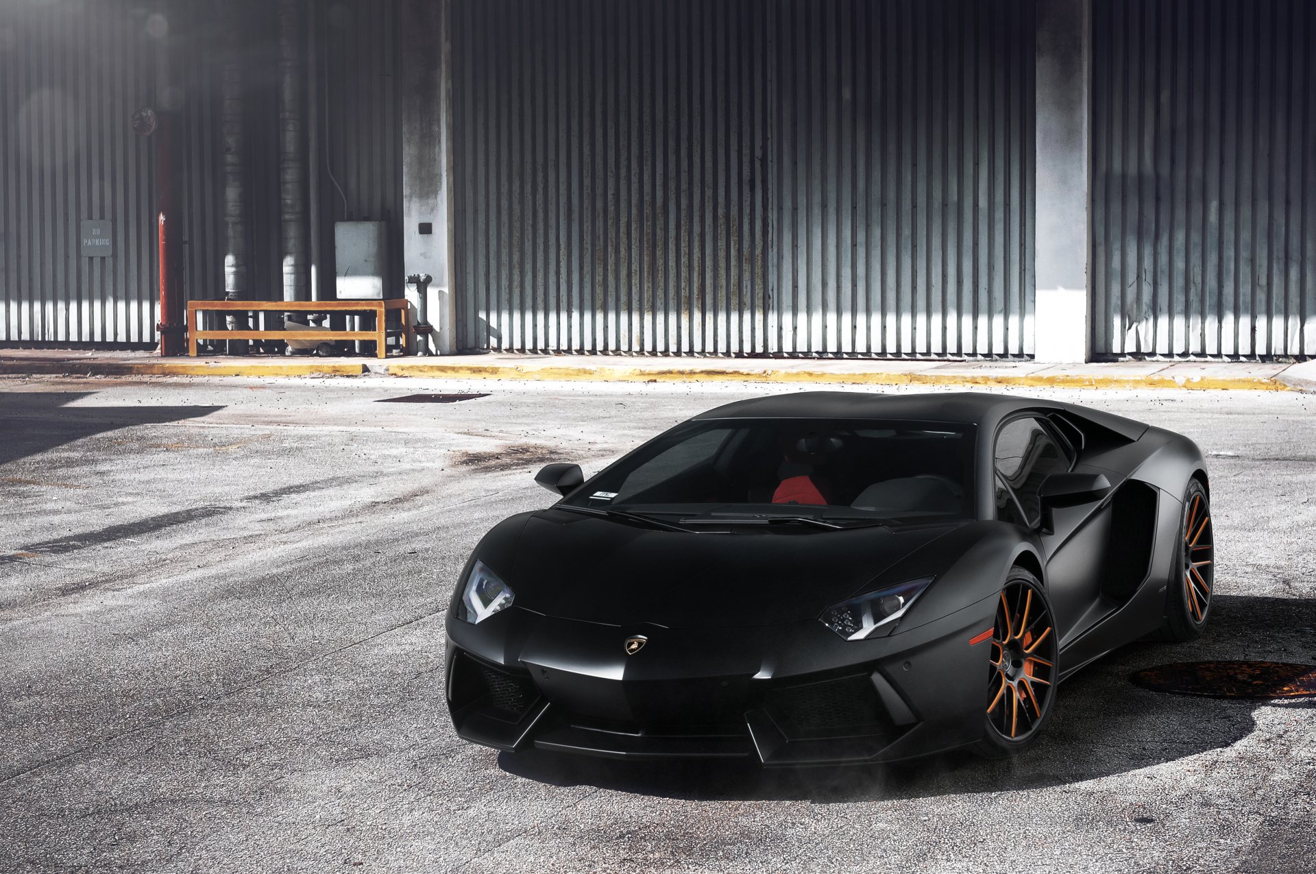 aventador lp700-4 lamborghini lamborghini aventador nero autowall