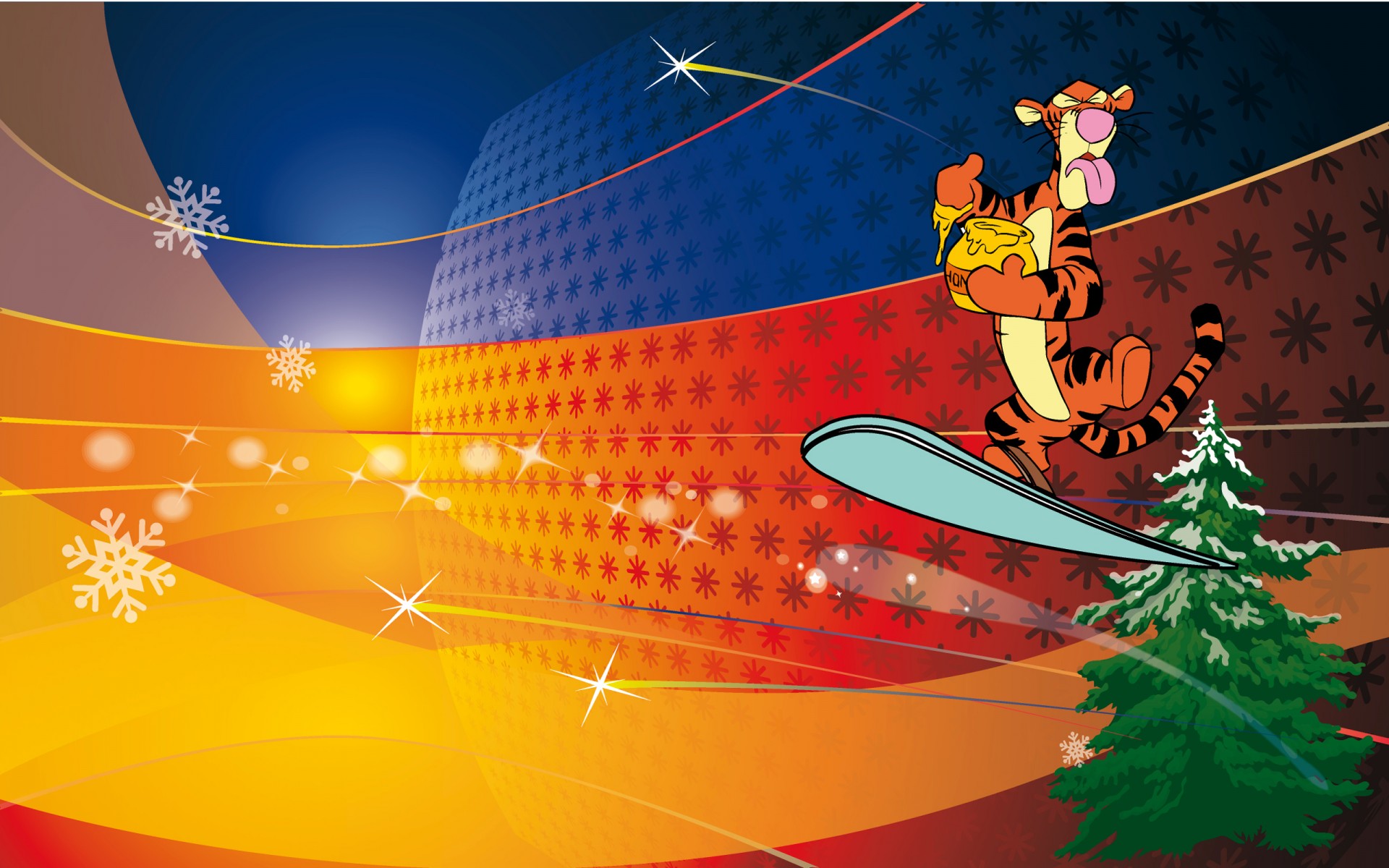 neujahr tiger tiger winnie the pooh