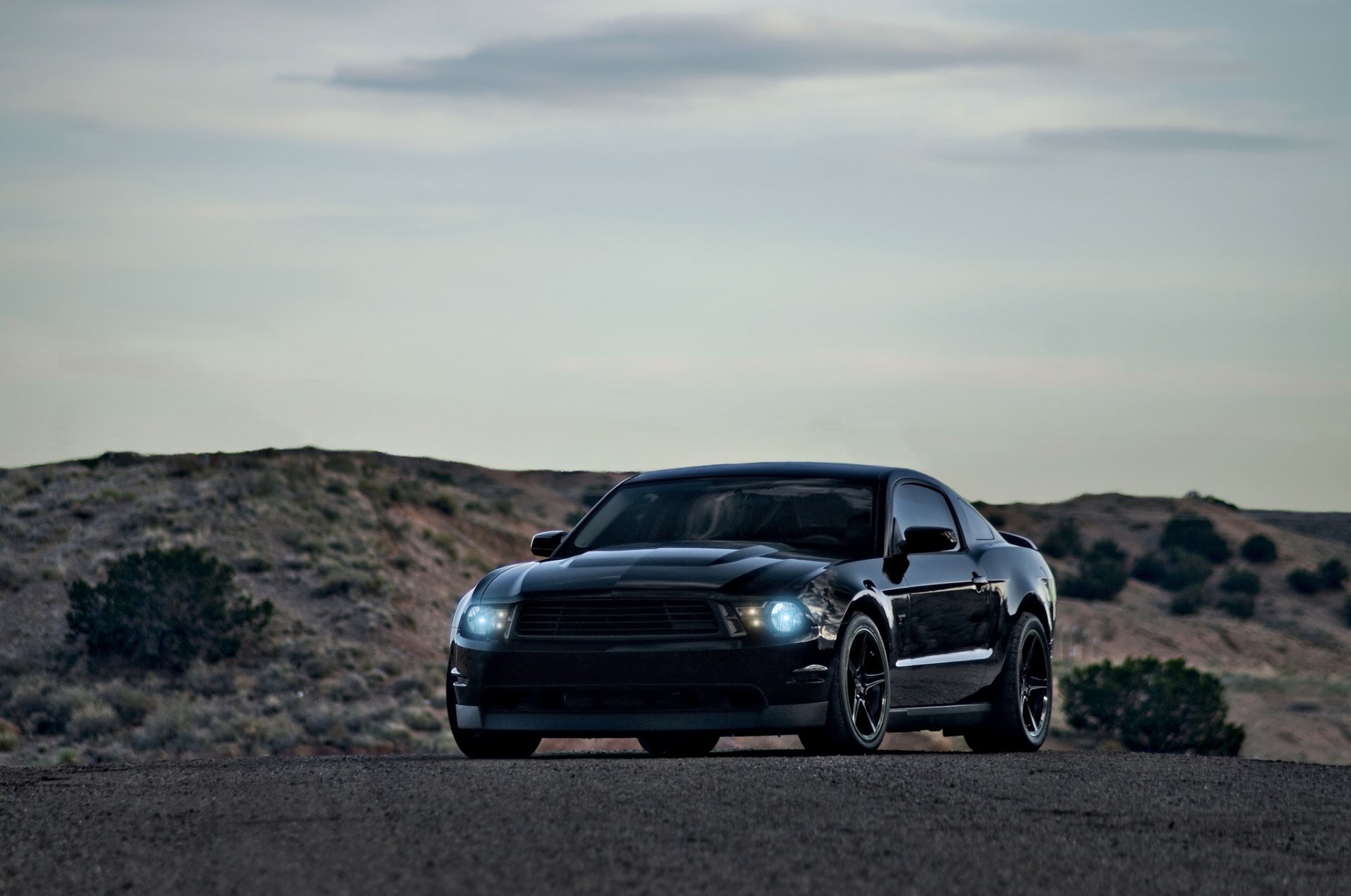 ford mustang boss czarny muscle car muscle car sky