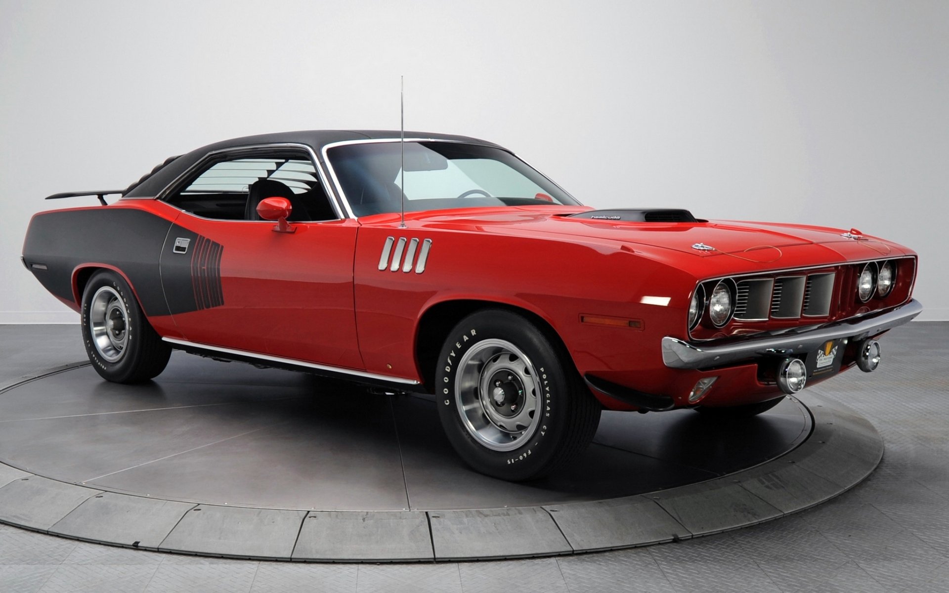 plymouth hemi cuda 1971 hemi where coupe red front muscle car muscle car background