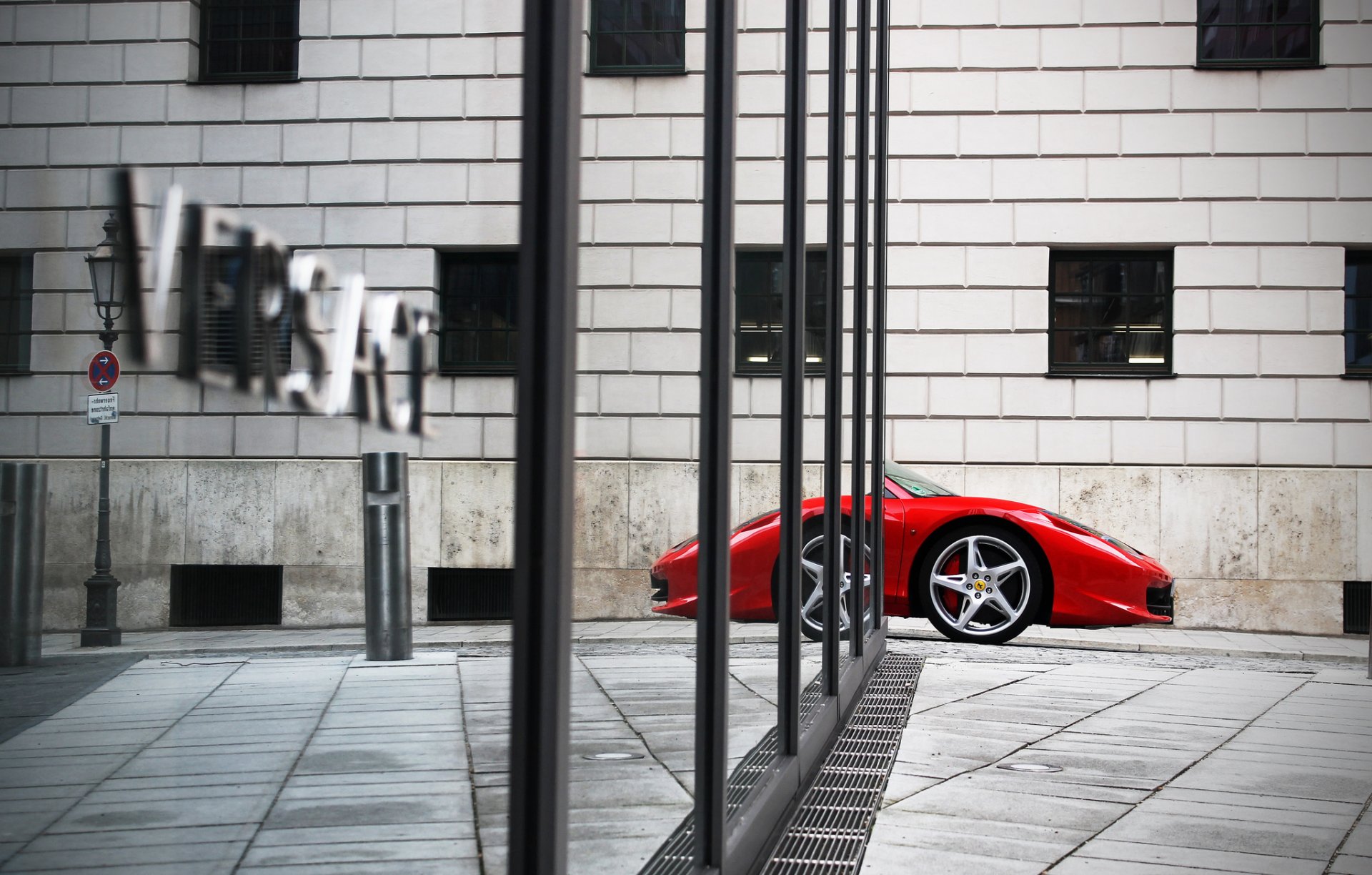 ferrari 458 italia ferrari rot nase stadt zuhause reflexion