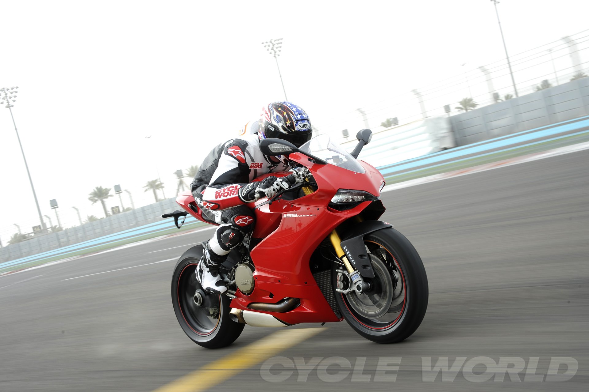 motocykl ducati panigale speed racer