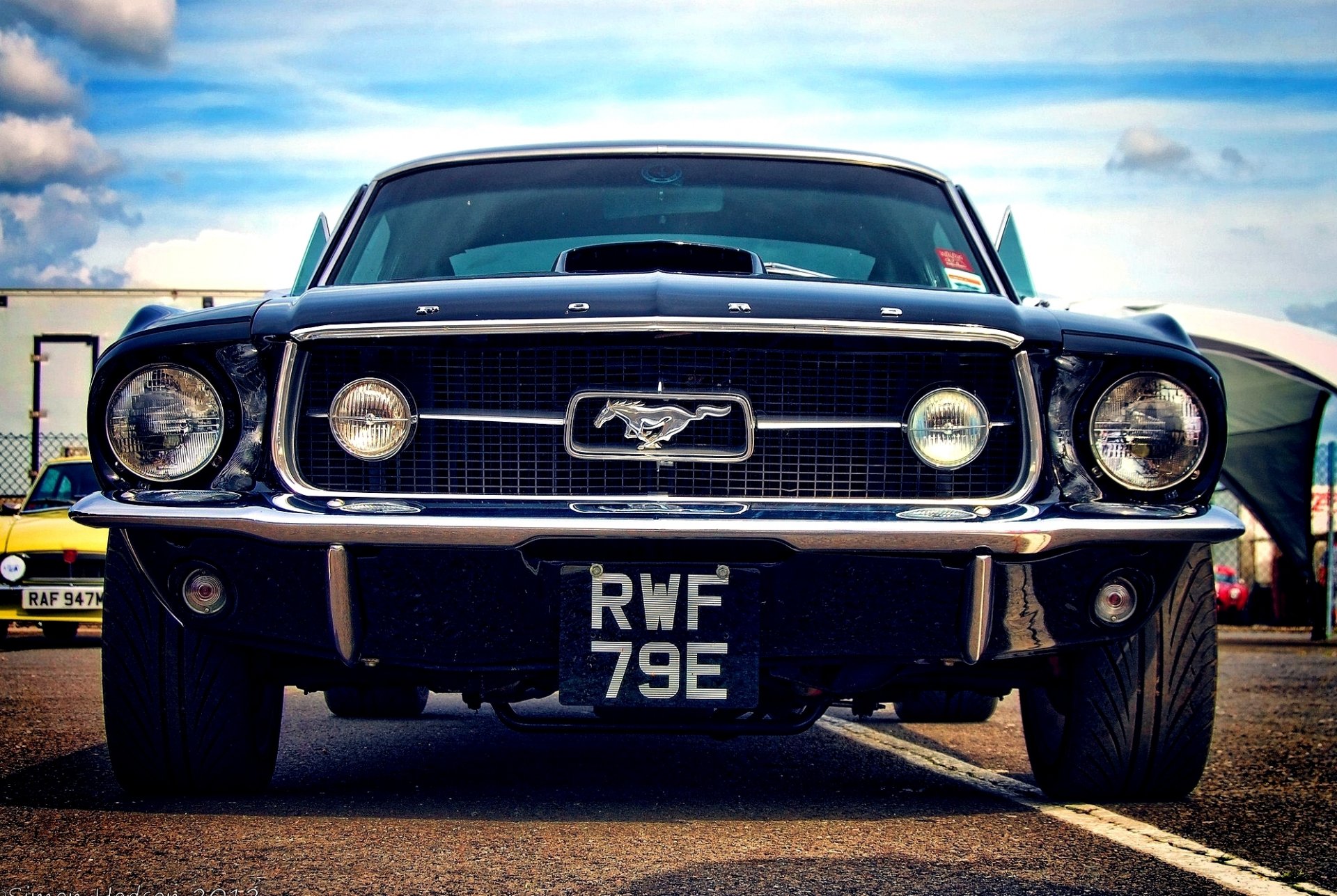 ford mustang coche máquina músculo obra clásica