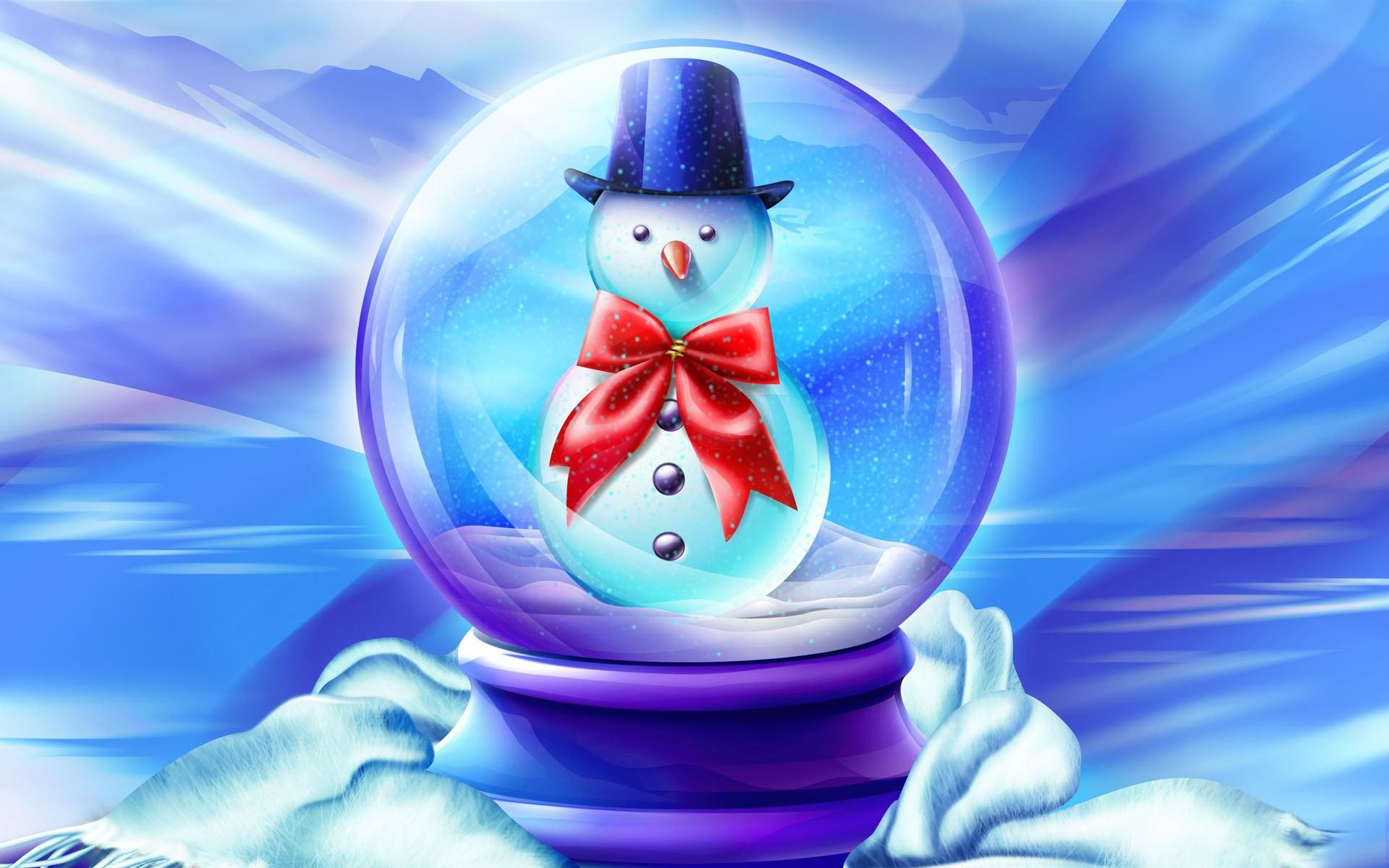 childhood winter snow tale new year christmas snowman