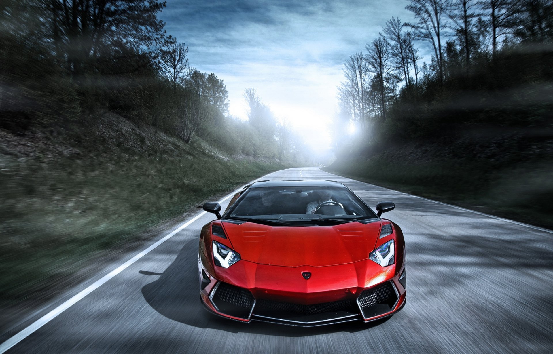 mansory lamborghini aventador lp700-4 lb834 red lamborghini lamborghini aventador red speed road glare