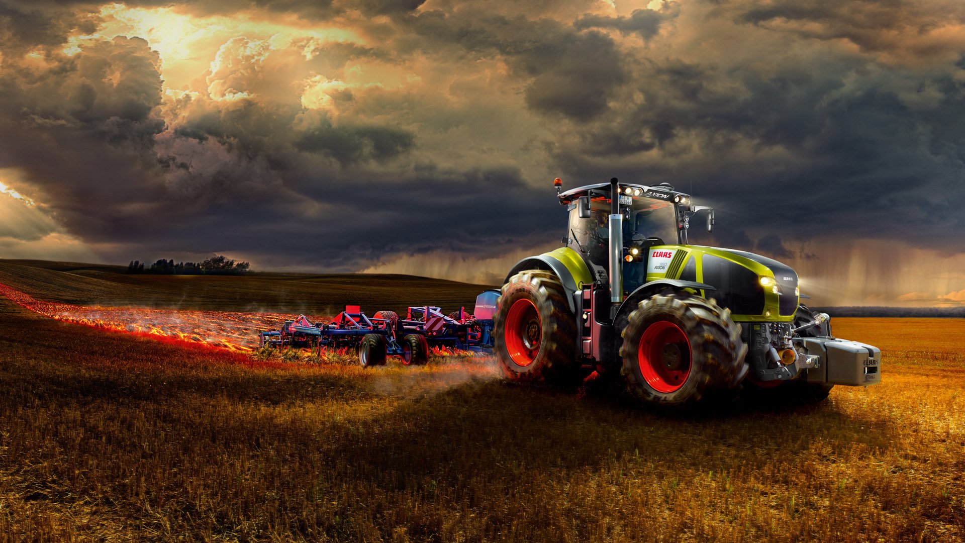 claas axion traktor klaas