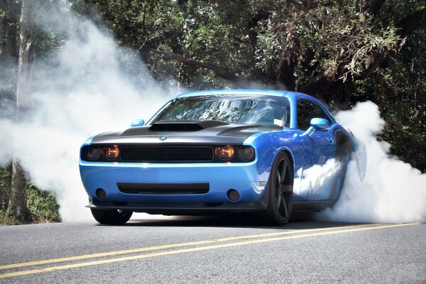 It is better to burn rubber on an American car