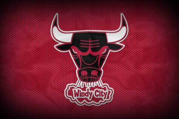 Logotipo de Chicago Bulls con la inscripción Windy City