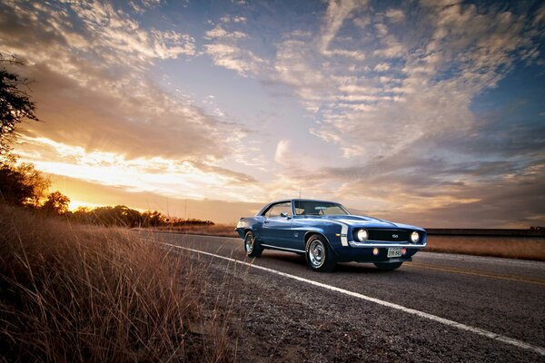 Clásico americano muscle Car schwerole Camaro SS 1969