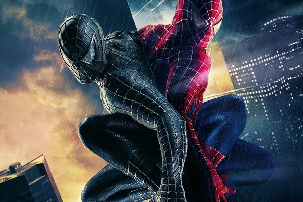 Spider-Man nemico nella riflessione