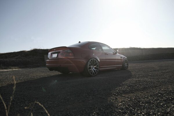 Red BMW Sports Car