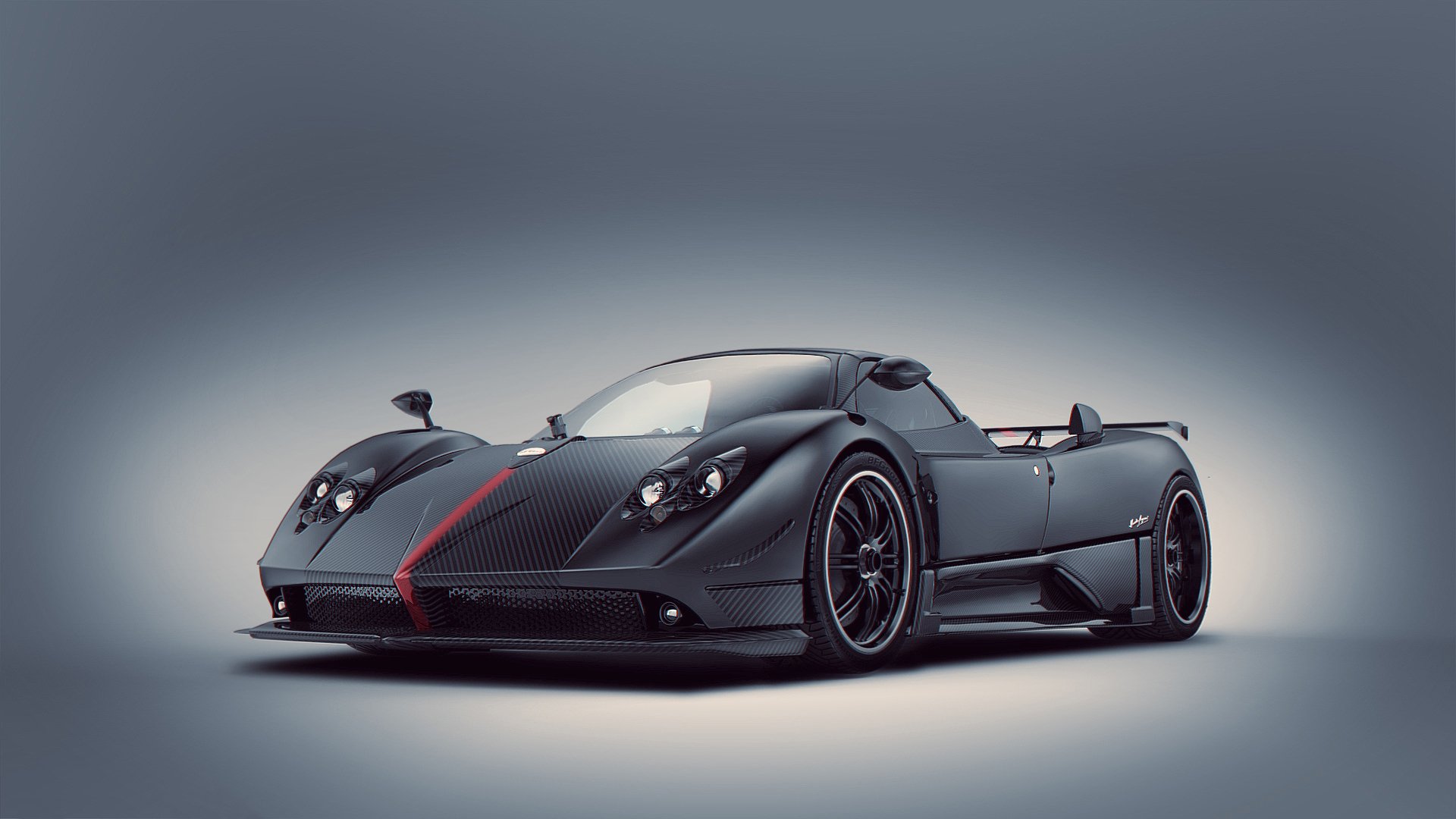 pagani zonda cinque black edition