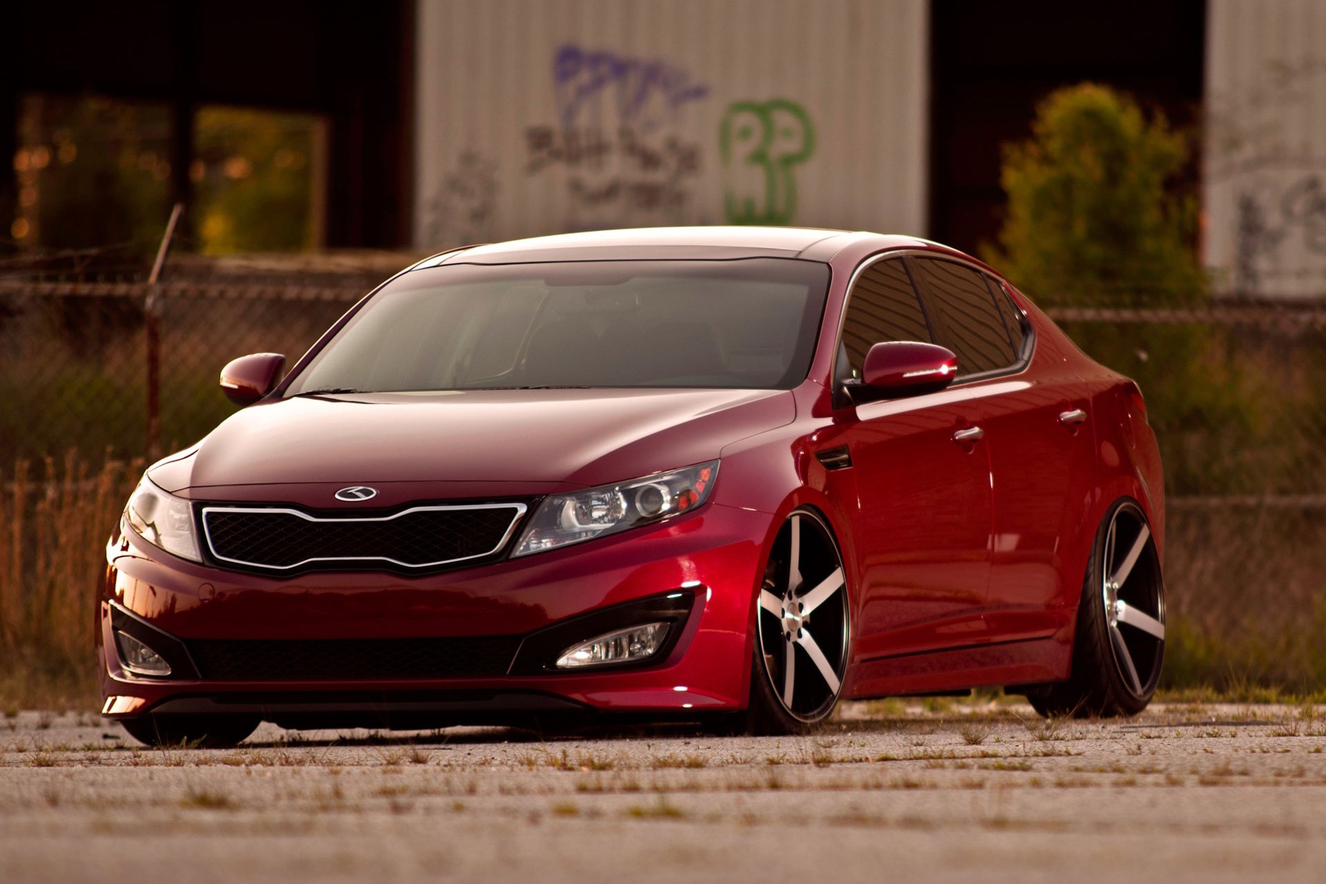 kia optima auto coches tuning llantas