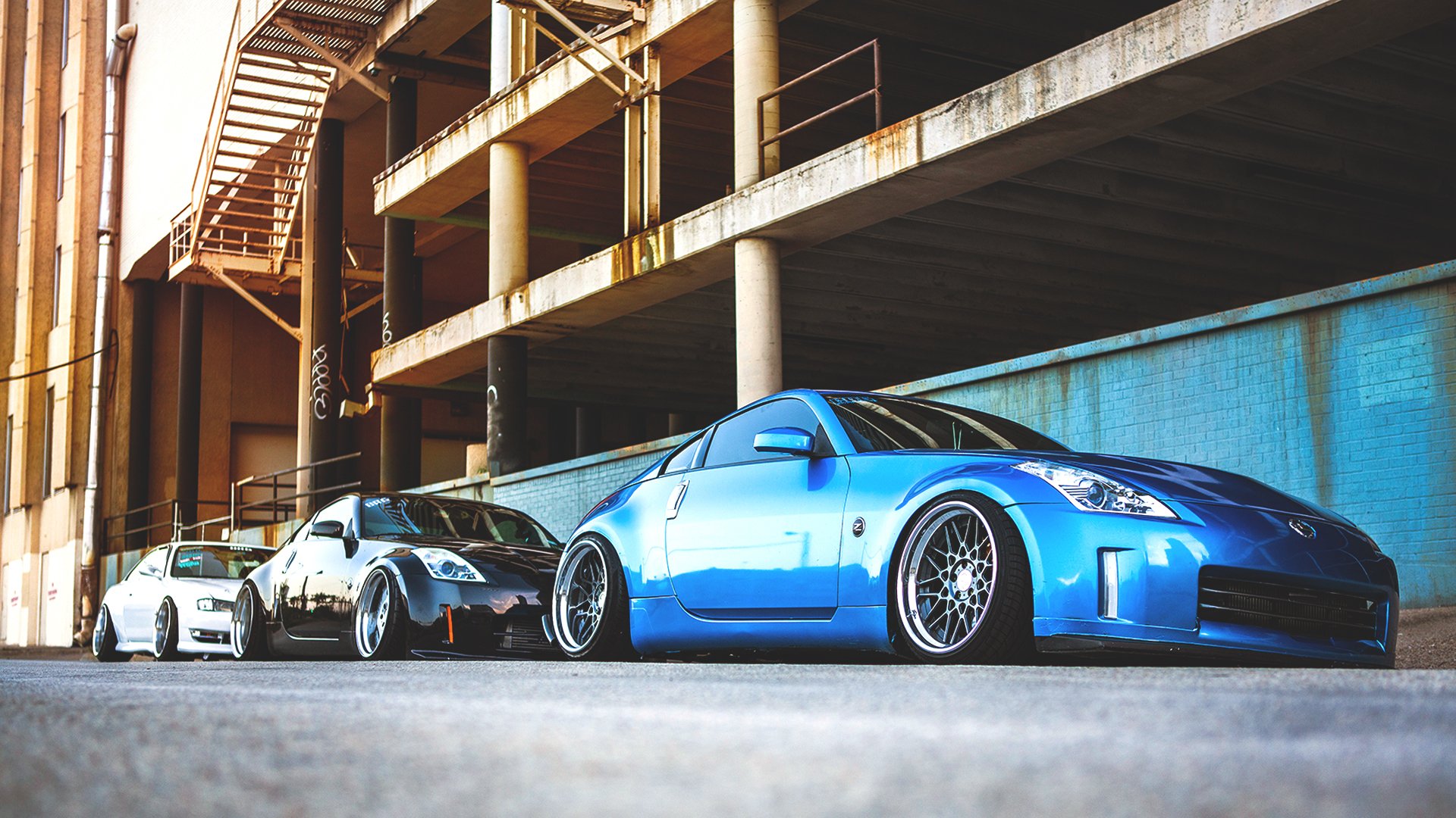 nissan 350z silvia s13 parking sylvie