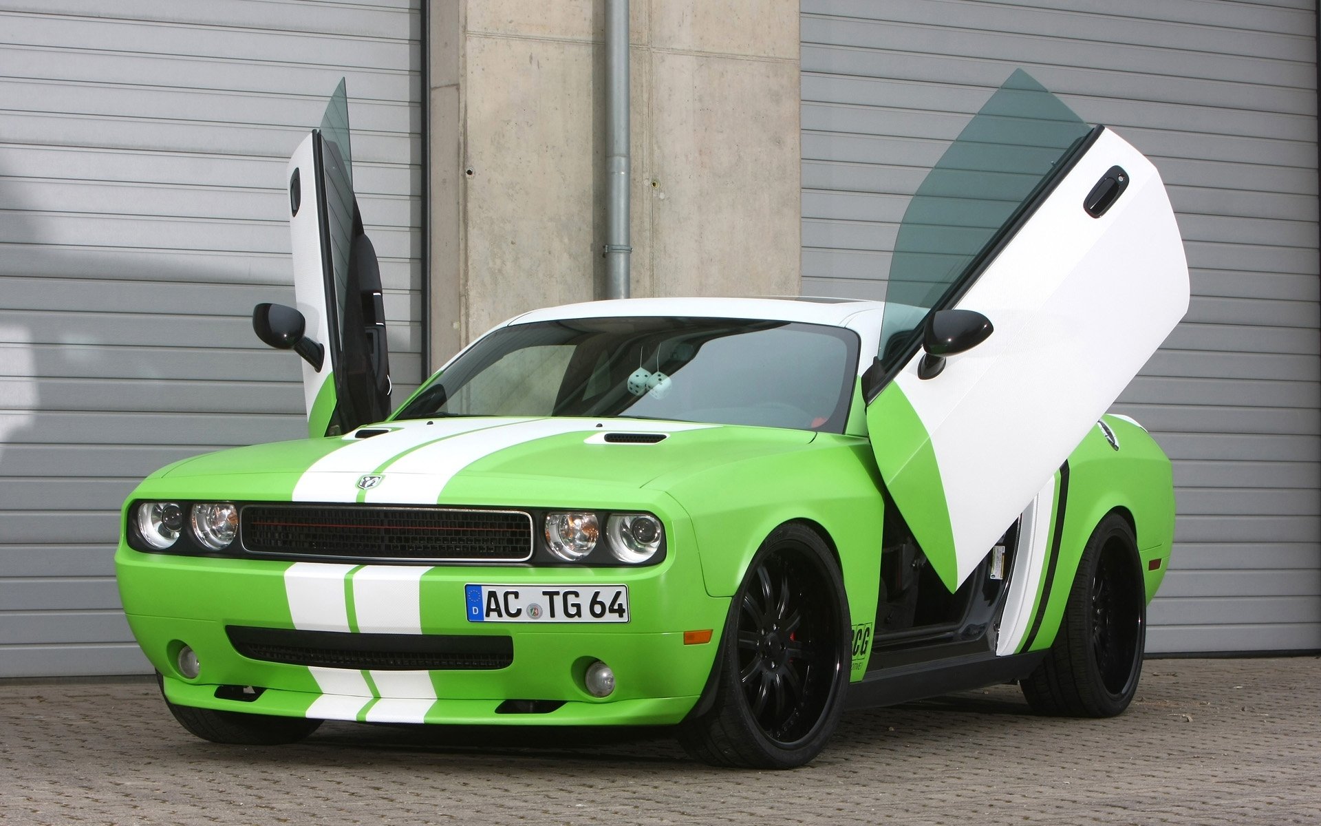 ccg automotive ausweichen gekleidet challenger srt-8 ausweichen personenwagen rückansicht tuning muscle car muscle car türen