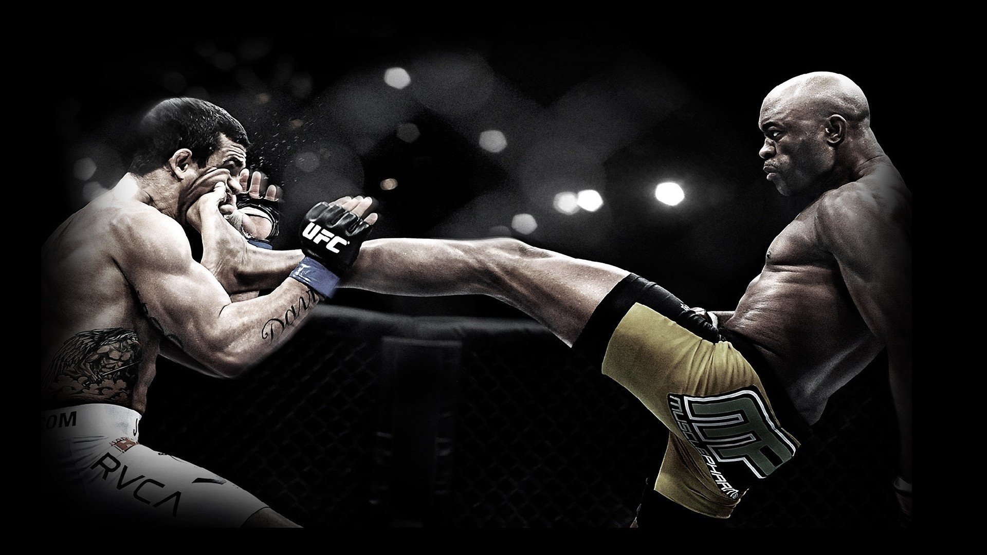 anderson silva anderson silva vitor belfort mma mix di combattimento calcio ufc