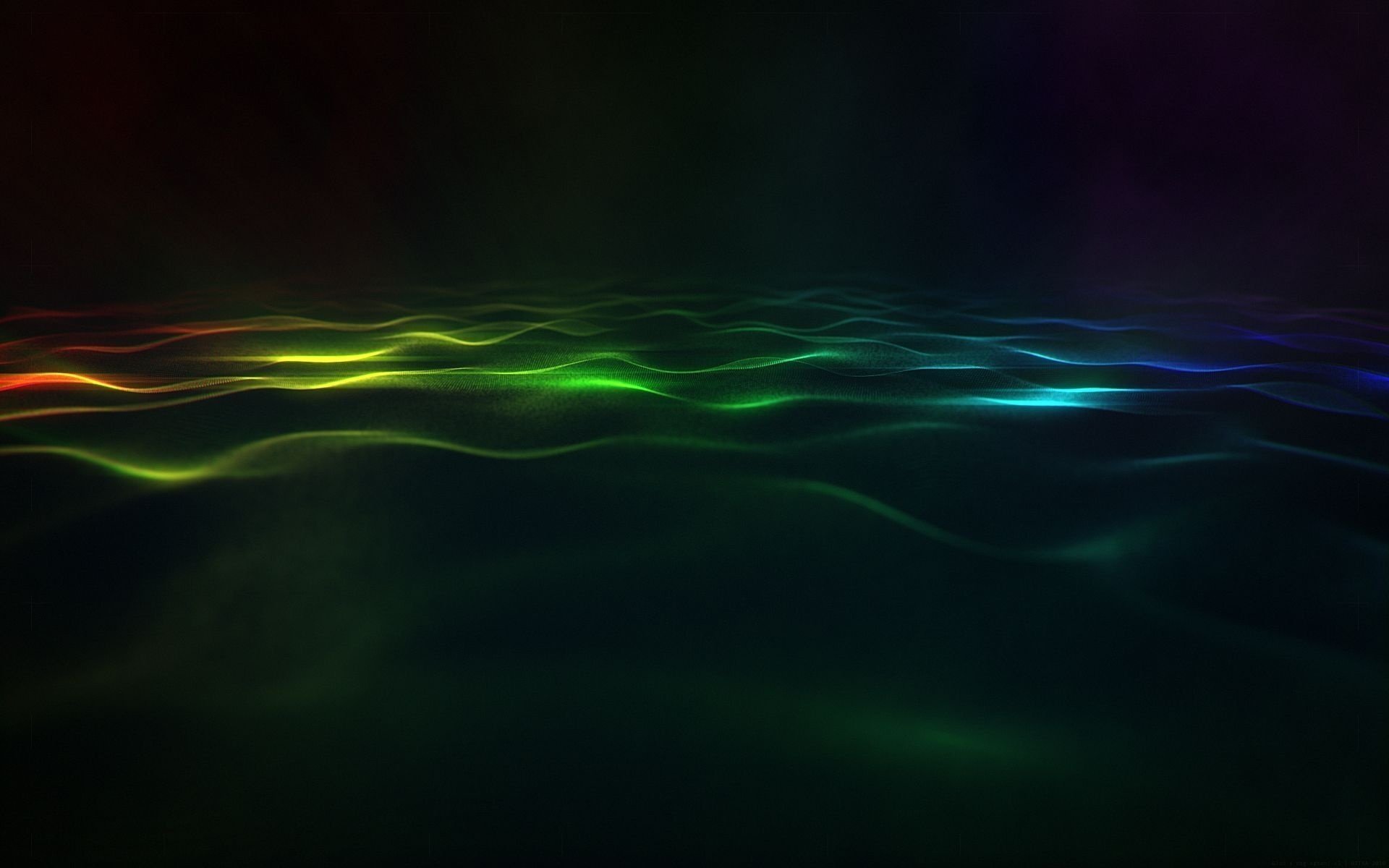 black background color blur light strip wave